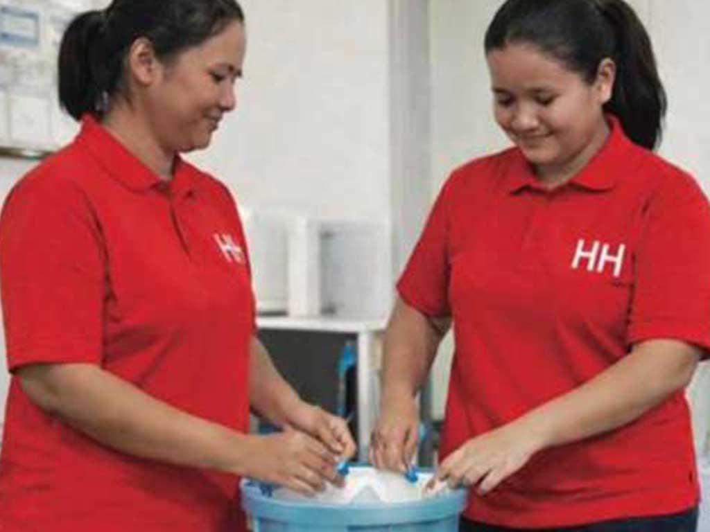 Haven Hands helpers during placement preparation